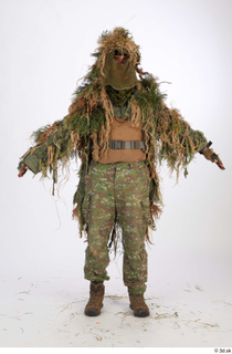 Photos Brandon Davis Sniper Ghillie suit A pose standing whole…